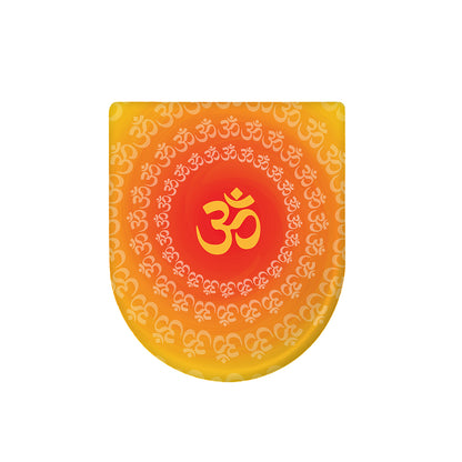 Indian Om Sign Print Toilet Lid Cover