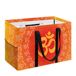 Indian Om Sign Print Utility Tote Bag