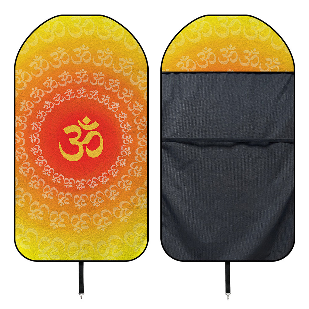 Indian Om Sign Print Waterproof Car Seat Cover