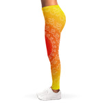 Indian Om Sign Print Women's Leggings