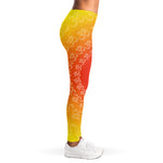 Indian Om Sign Print Women's Leggings