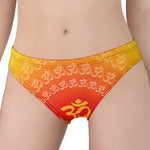 Indian Om Sign Print Women's Panties