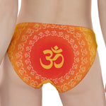 Indian Om Sign Print Women's Panties