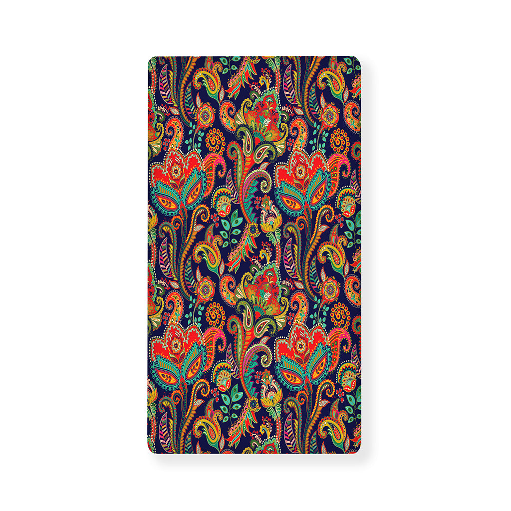 Indian Paisley Pattern Print Baby Crib Sheet