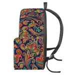 Indian Paisley Pattern Print Backpack