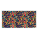 Indian Paisley Pattern Print Beach Towel