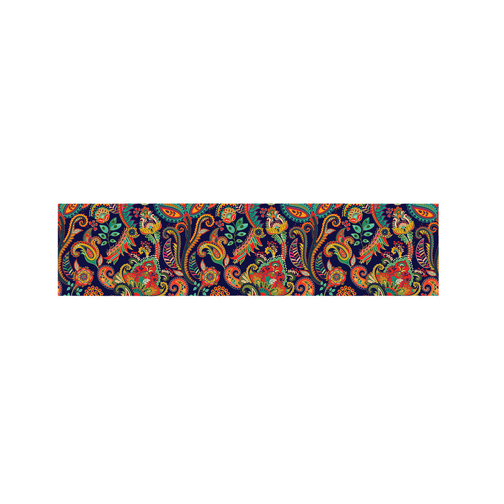 Indian Paisley Pattern Print Bed Runner