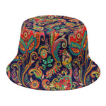 Indian Paisley Pattern Print Bucket Hat
