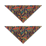 Indian Paisley Pattern Print Dog Bandana