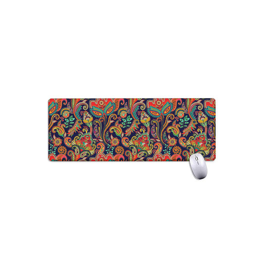 Indian Paisley Pattern Print Extended Mouse Pad