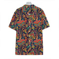 Indian Paisley Pattern Print Hawaiian Shirt