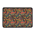Indian Paisley Pattern Print Kitchen Mat