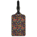 Indian Paisley Pattern Print Luggage Tag