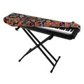 Indian Paisley Pattern Print Piano Keyboard Cover