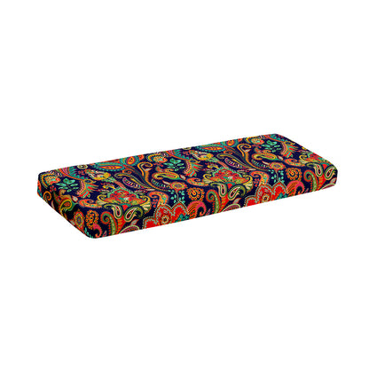 Indian Paisley Pattern Print Piano Keyboard Cover