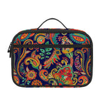 Indian Paisley Pattern Print Portable Lunch Bag