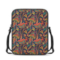 Indian Paisley Pattern Print Rectangular Crossbody Bag