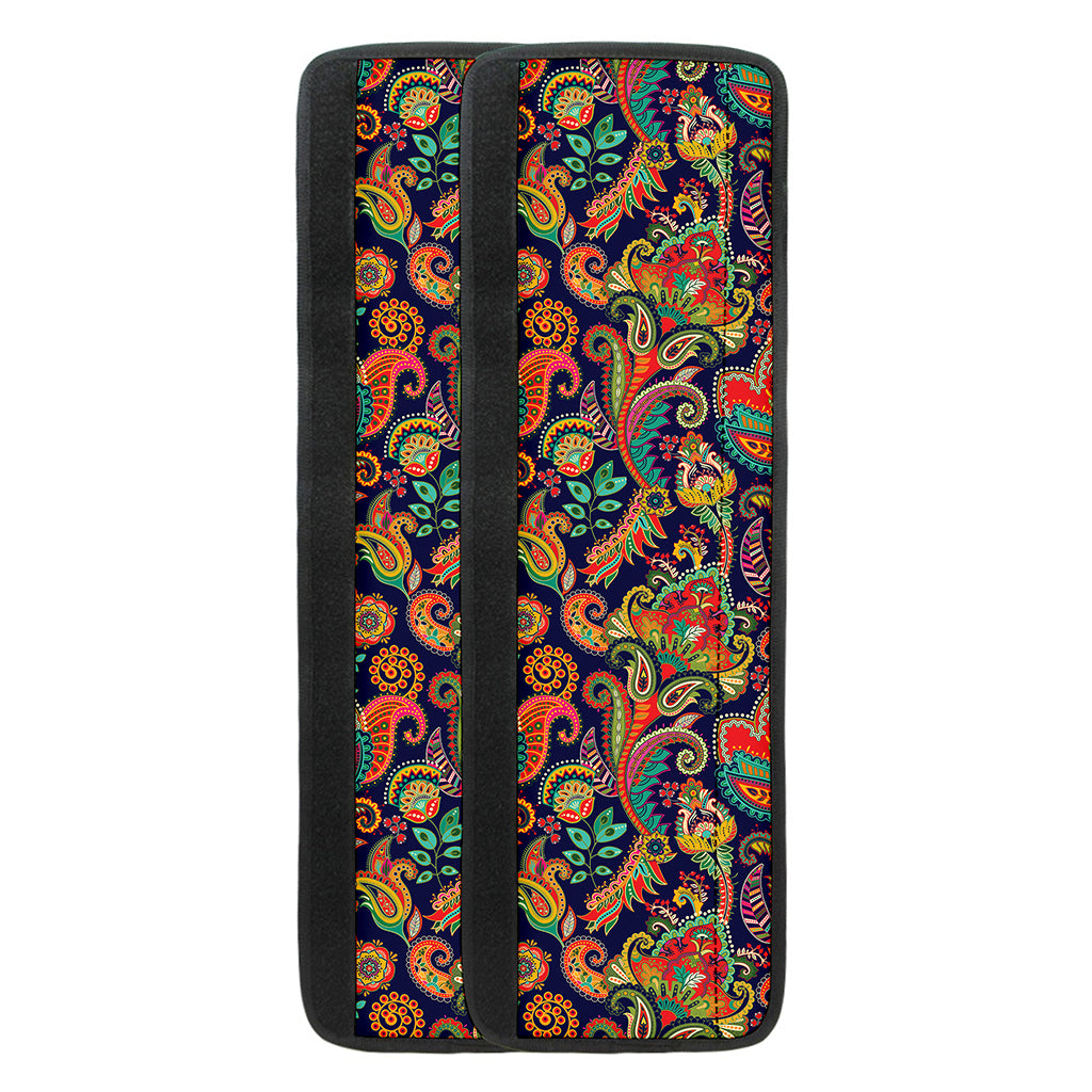 Indian Paisley Pattern Print Refrigerator Handle Covers