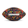 Indian Paisley Pattern Print Rugby Ball