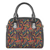 Indian Paisley Pattern Print Shoulder Handbag