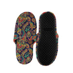 Indian Paisley Pattern Print Slippers
