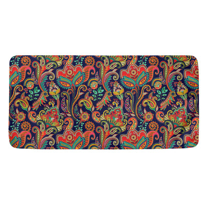 Indian Paisley Pattern Print Towel