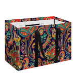 Indian Paisley Pattern Print Utility Tote Bag