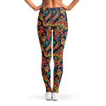 Indian Paisley Pattern Print Women's Leggings