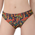 Indian Paisley Pattern Print Women's Panties