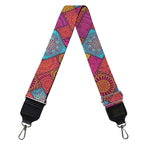 Indian Patchwork Pattern Print Bag Strap