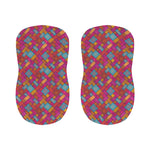 Indian Patchwork Pattern Print Bar Stool Covers