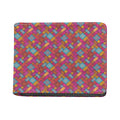 Indian Patchwork Pattern Print Bifold Wallet