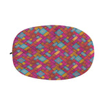 Indian Patchwork Pattern Print Car Side Mirror Covers