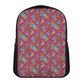 Indian Patchwork Pattern Print Casual Backpack