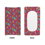 Indian Patchwork Pattern Print Changing Pad Cover