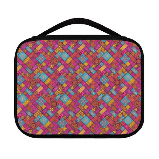 Indian Patchwork Pattern Print Classic Bible Case