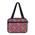 Indian Patchwork Pattern Print Double Strap Bible Bag