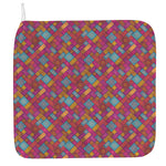 Indian Patchwork Pattern Print Hand Towel
