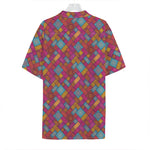 Indian Patchwork Pattern Print Hawaiian Shirt