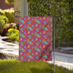 Indian Patchwork Pattern Print House Flag