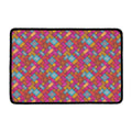 Indian Patchwork Pattern Print Kitchen Mat