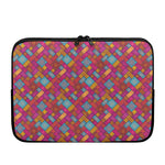 Indian Patchwork Pattern Print Laptop Sleeve