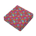Indian Patchwork Pattern Print Outdoor Seat Cushion Cover