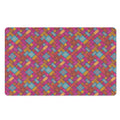 Indian Patchwork Pattern Print Polyester Doormat