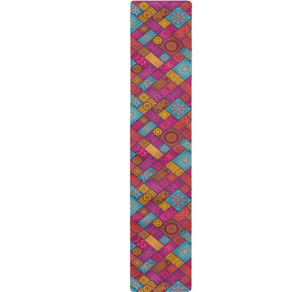Indian Patchwork Pattern Print Table Runner
