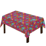 Indian Patchwork Pattern Print Tablecloth