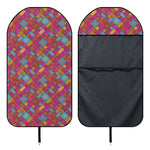 Indian Patchwork Pattern Print Waterproof Car Seat Cover