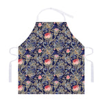 Indian Rose Paisley Pattern Print Adjustable Apron