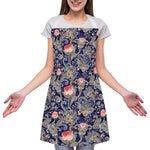 Indian Rose Paisley Pattern Print Adjustable Apron