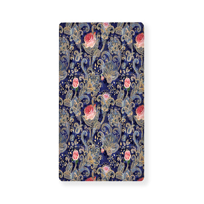 Indian Rose Paisley Pattern Print Baby Crib Sheet